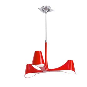 Ora Gloss Red Ceiling Lights Mantra Multi Arm Fittings